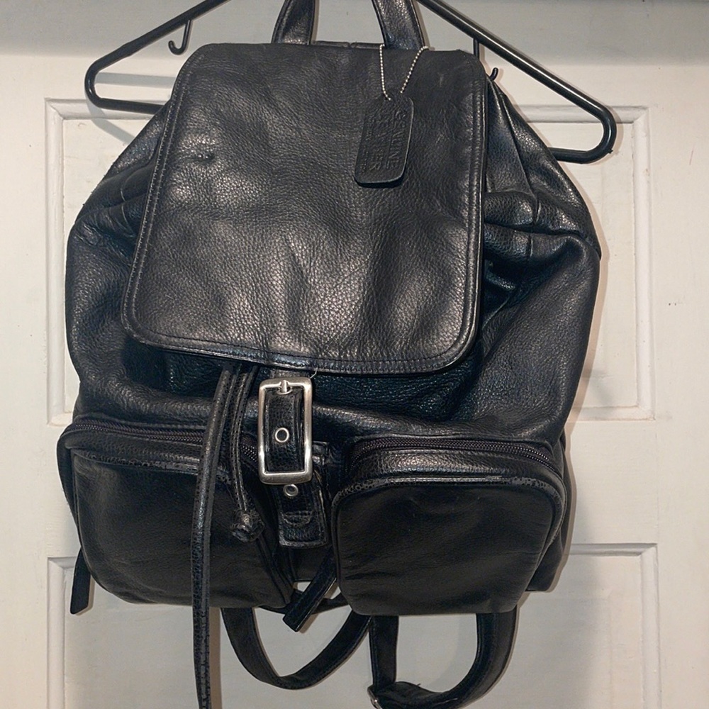 Small Leather Backpack